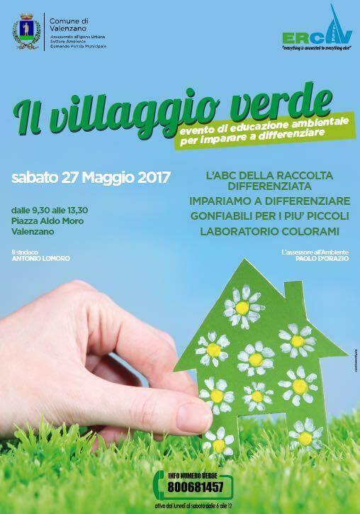 Il Villaggio Verde a Valenzano, campagna di promozione della differenziata  - VentiperQuattro